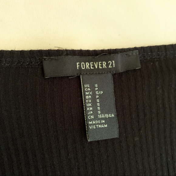 FOREVER 21 BLACK LONGSLEEVE DRESS - Picture 3 of 3